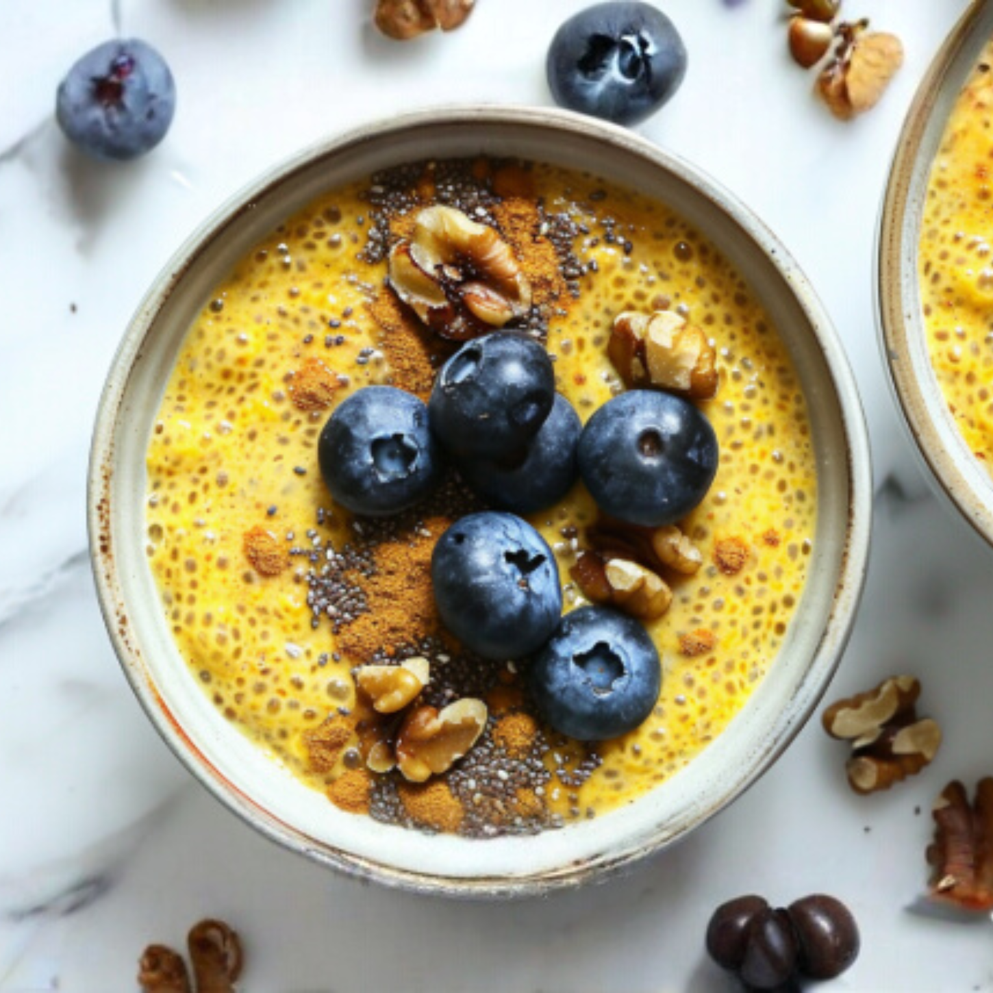 Brain-Boosting Golden Chia Pudding