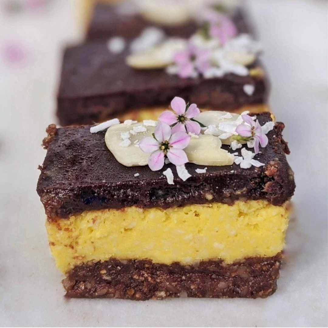 Mango Coconut Slice