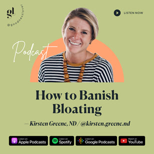 banish bloating train gut microbiome