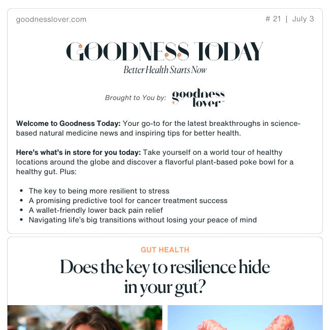 Issue 21: 🍎 Stress busters and cancer fighters in your gut