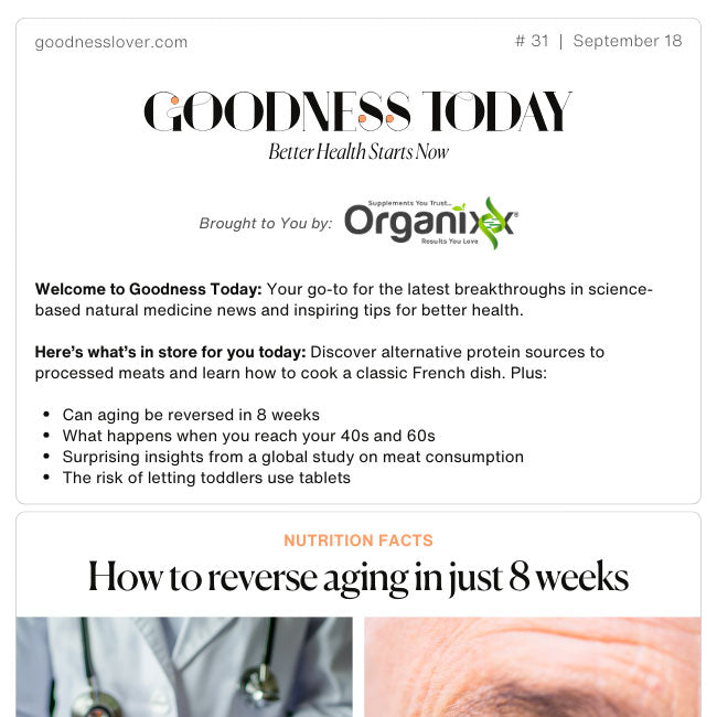 Issue 31: 🍎 This diet can help slow down biological aging