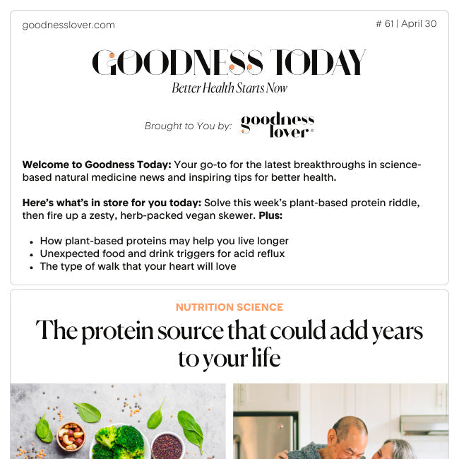 Issue 61: 🍎 Protein choices of people who live longest