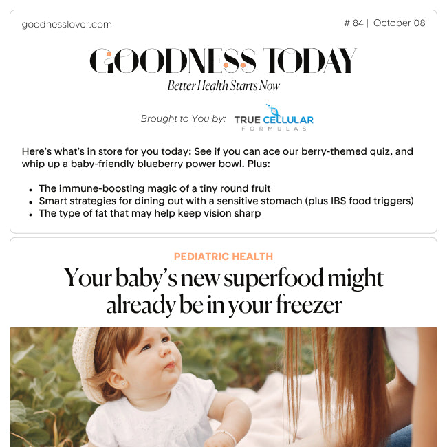 Issue 84: 🍎 What if better vision started with what’s on your plate?