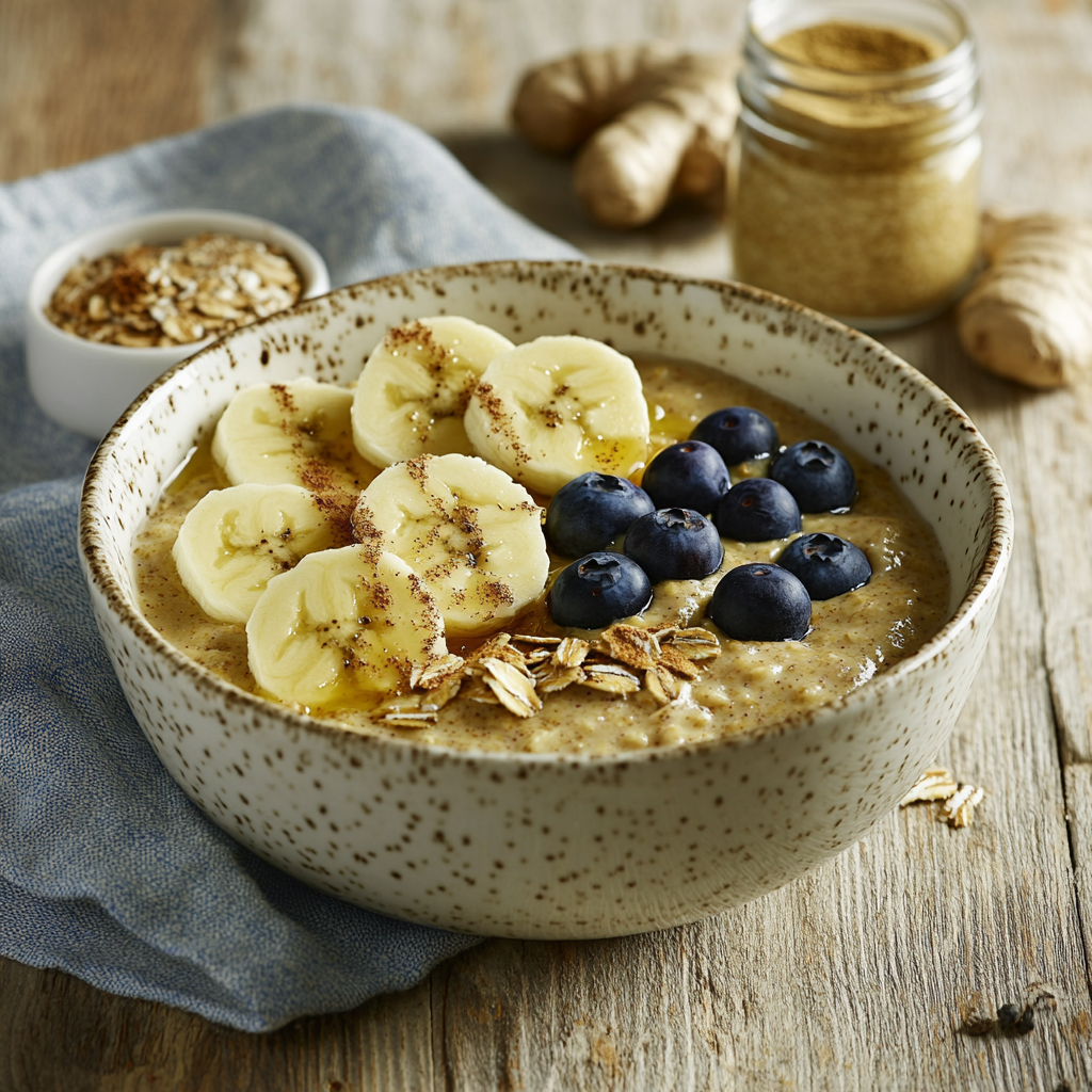 Healing Ginger & Oat Porridge