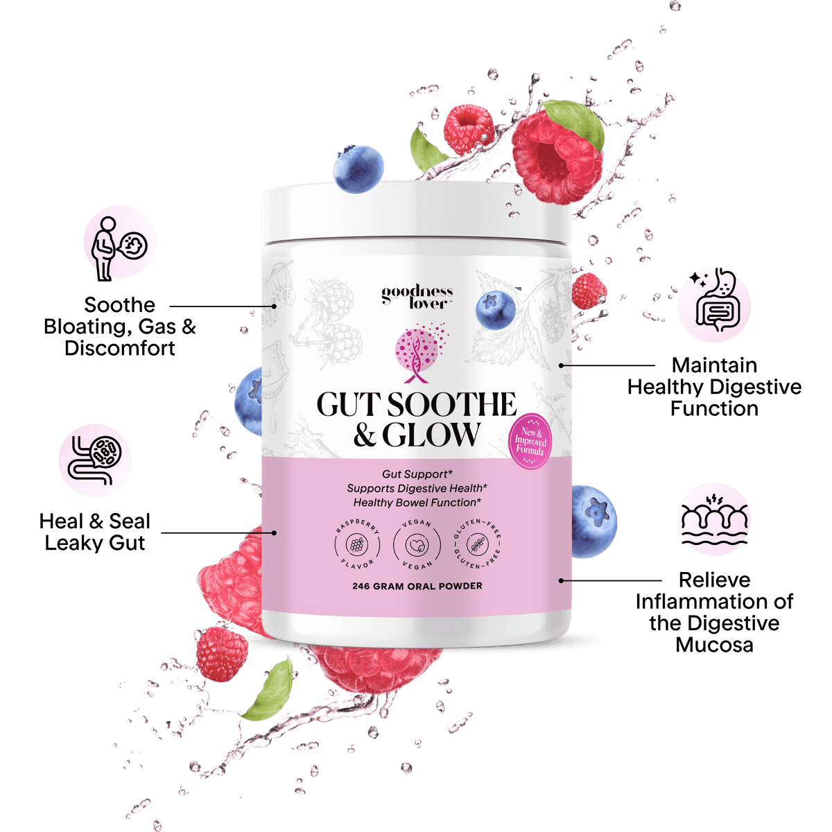 Gut Soothe & Glow (New & Improved Formula)