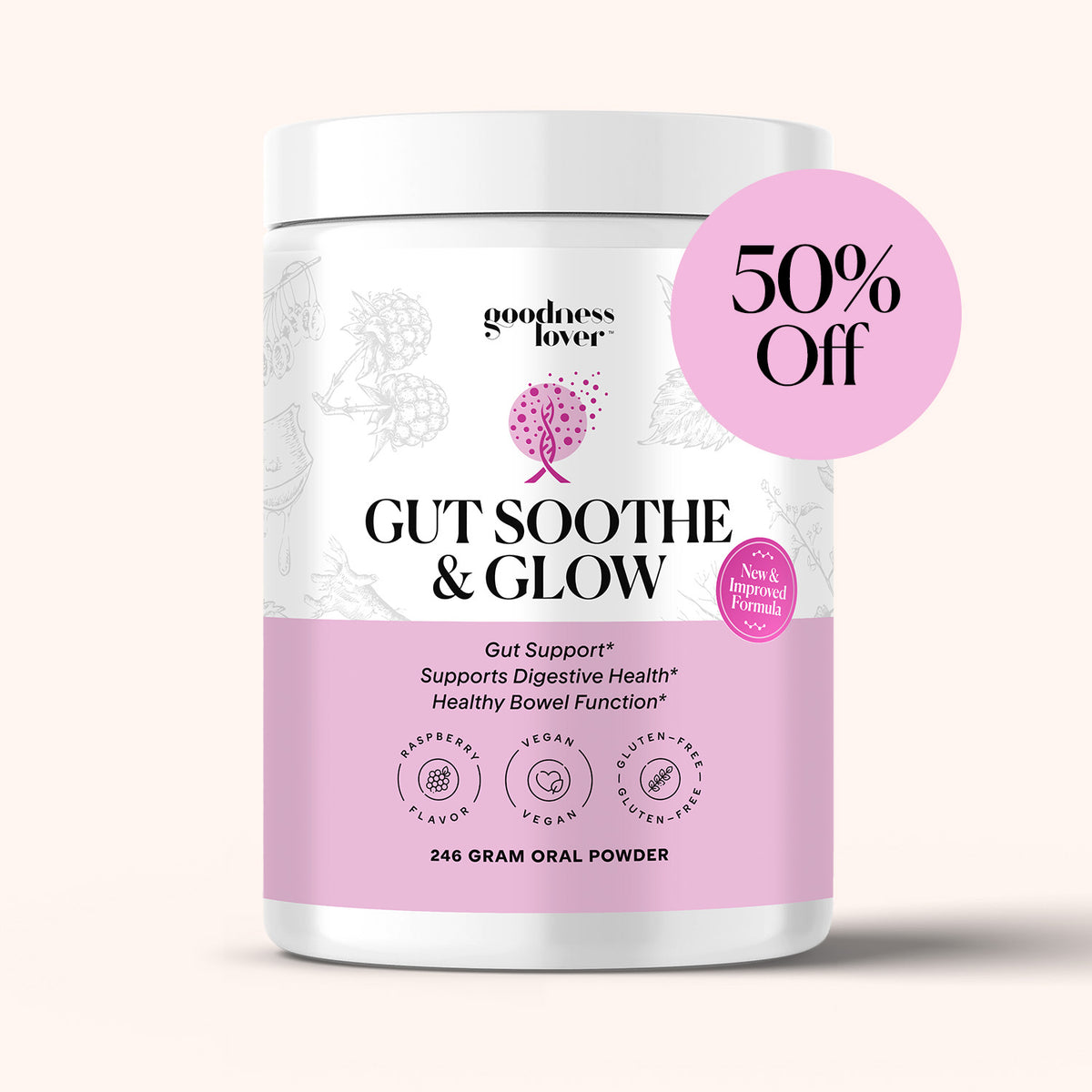 Gut Soothe & Glow (New & Improved Formula)