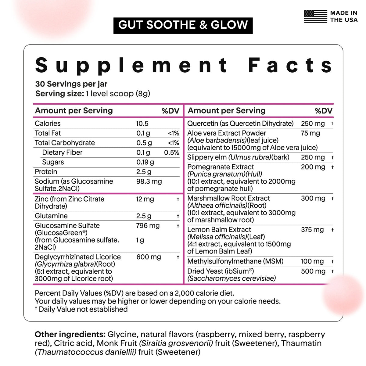 Starter Gut Repair Program