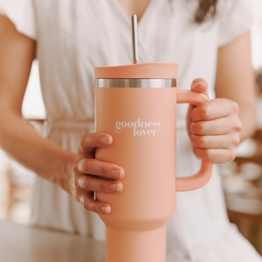 Goodness Lover "Just Peachy" Tumbler