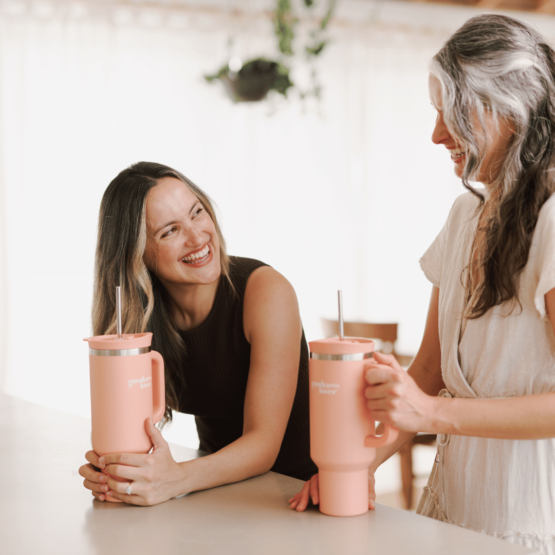 Goodness Lover "Just Peachy" Tumbler