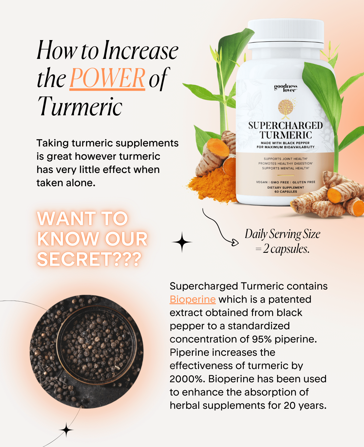Curcuma suralimenté