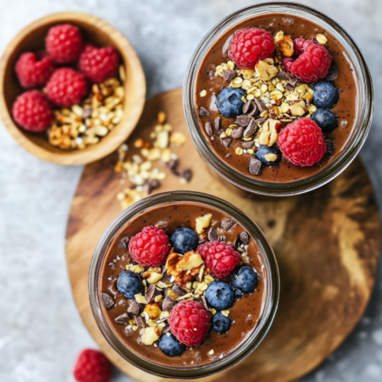 Chocolate Cholesterol-Buster Overnight Oats
