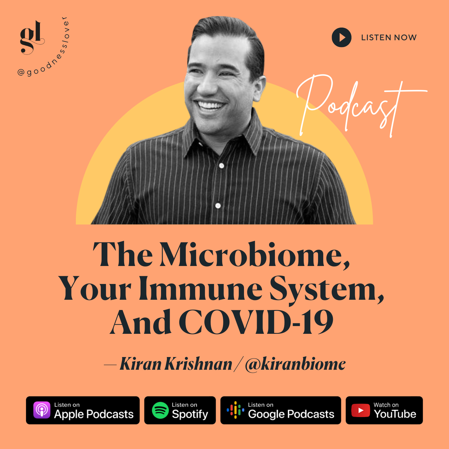 The Microbiome: The Eyes & Ears of the Immune System | Kiran Krishnan