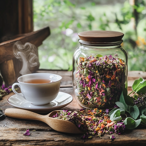 Menopause-Support Herbal Tea Blend