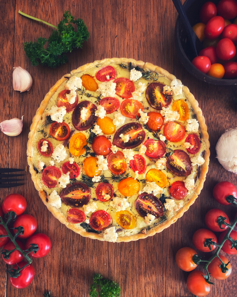 Vegan Tofu Quiche | Recipes