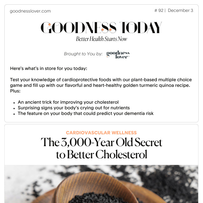 Issue 92: 🍎 The 3,000-year-old secret to better cardiovascular health