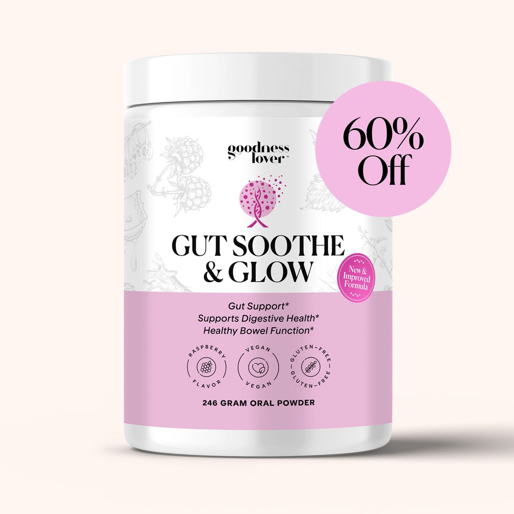 Gut Soothe & Glow (New & Improved Formula)