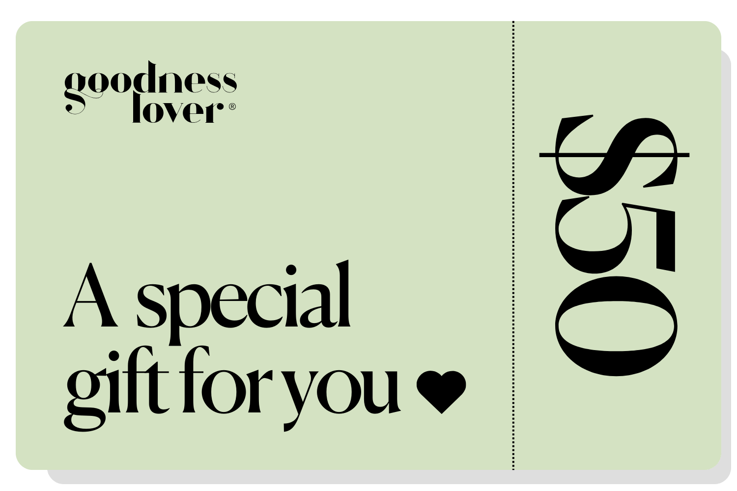 Goodness Lover Gift Card