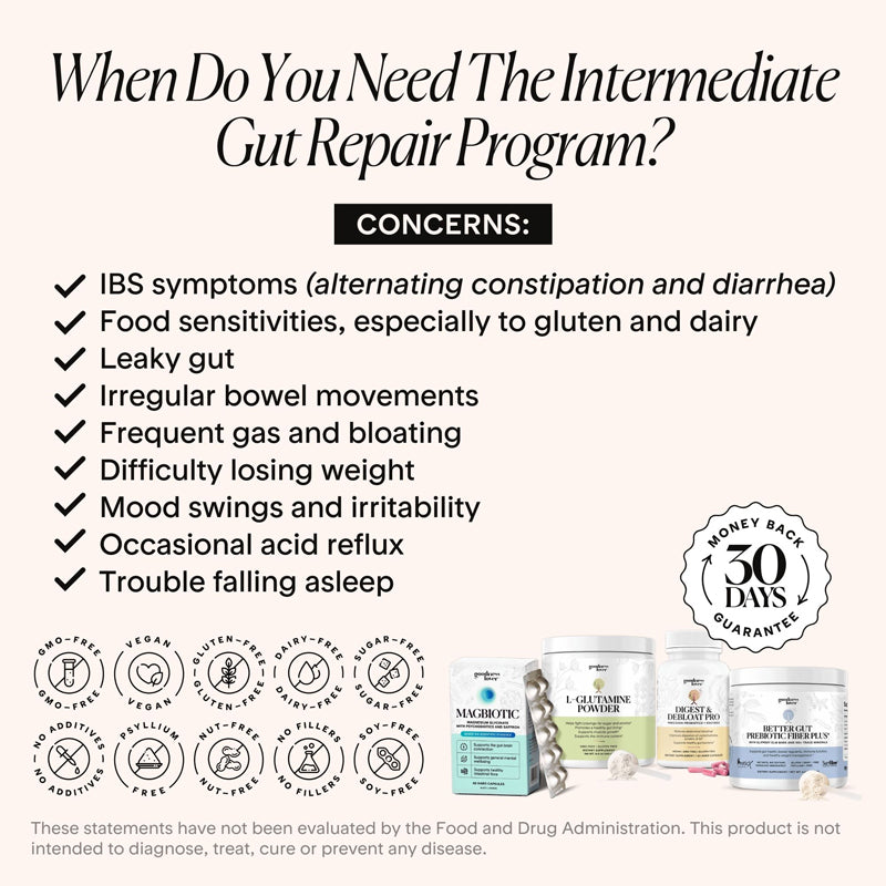 Intermediate Gut Repair Program