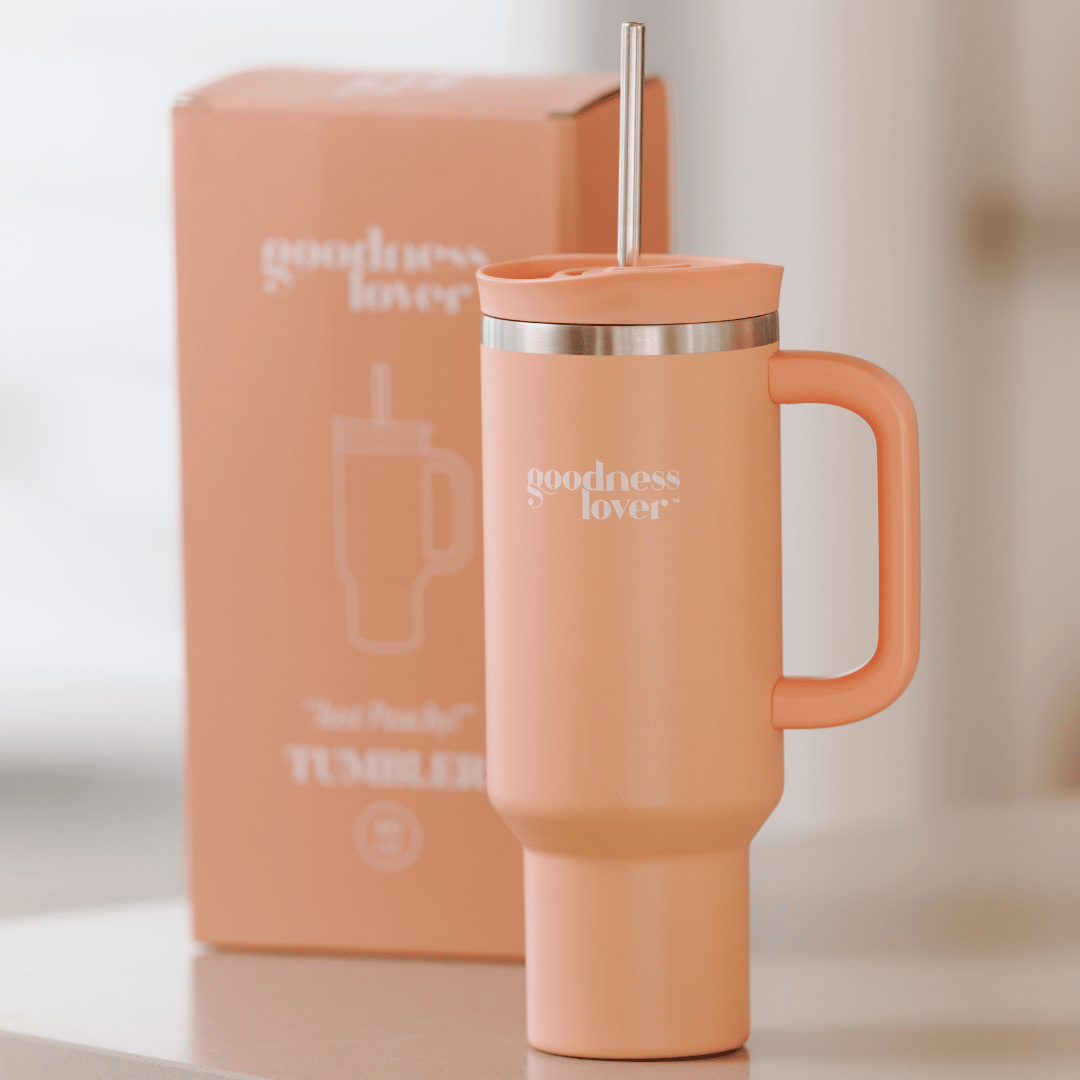 Goodness Lover "Just Peachy" Tumbler