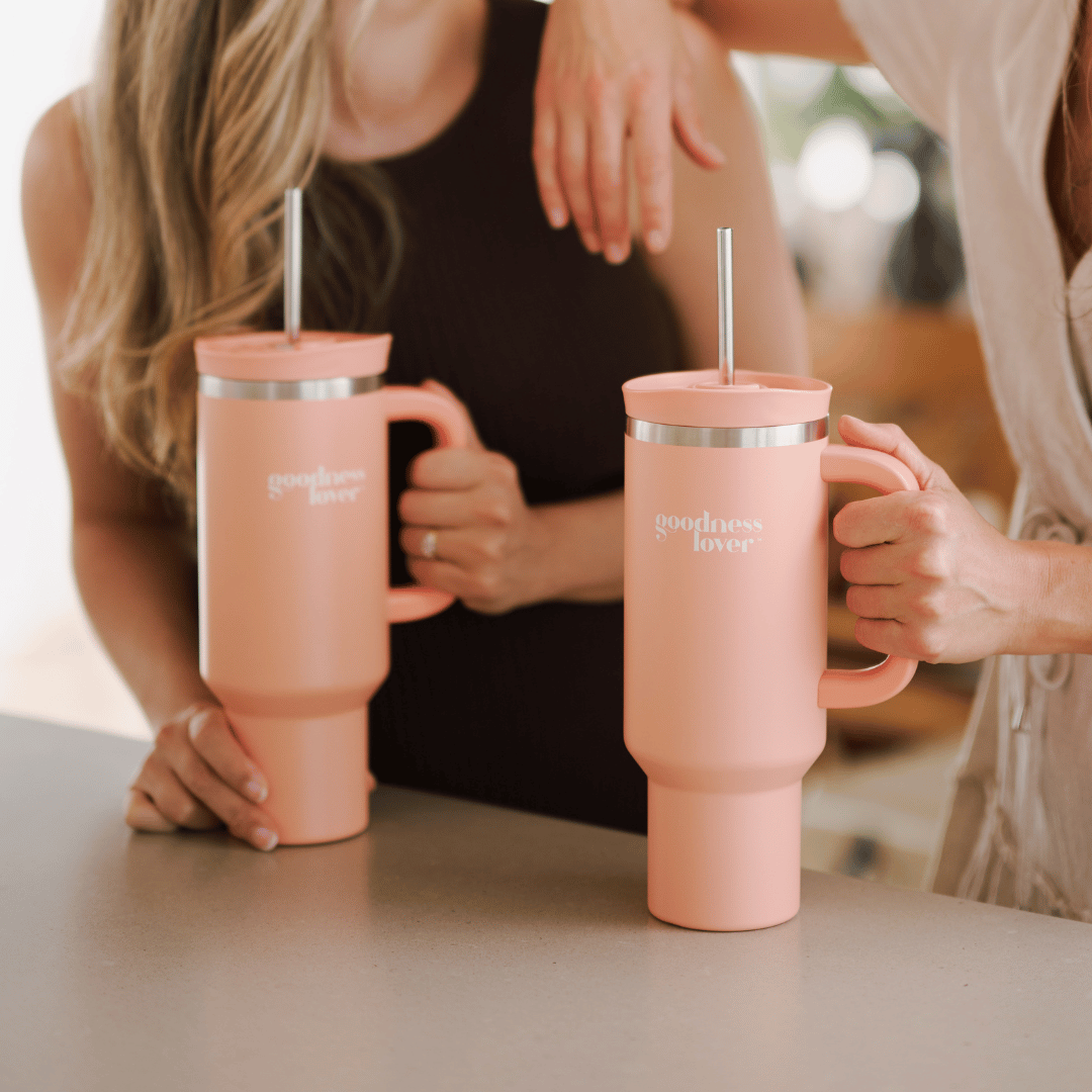 Goodness Lover "Just Peachy" Tumbler